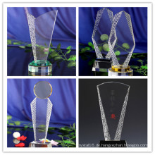 Promotional Gift Company Feier Trophäe Award Crystal Trophy